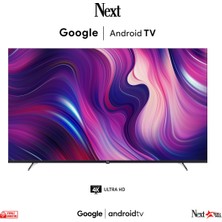 Next YE-65020GFSG5-4K 65" 165 Ekran Uydu Alıcılı 4K Ultra HD Google Android LED TV