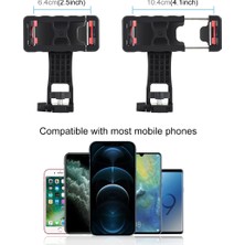 Puluz Rotasyon Çekim Telefon Kelepçe Tutucu Braketi Siyah (Yurt Dışından)