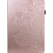 iPad 9.7 (2017) & (2018) İçin Deri Kılıf - Rose Gold (Yurt Dışından)