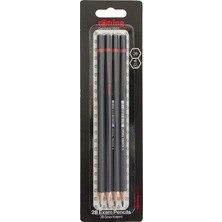 Rotring 2b Sınav Kalemi, 4'lü Paket