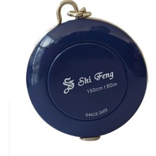 İşkur Makina Anahtarlıklı Otomatik Mezura 1.5mt Sarı Renk