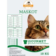 Maskot Gurme Yetişkin Kedi Maması 10 kg