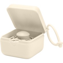 Bibs Pacifier Box Emzik Kutusu Ivory