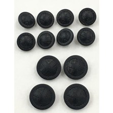 Karan Tuhafiye Ceket Takım Düğmesi Siyah