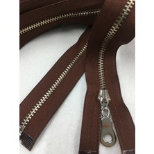 Karan Tuhafiye Demir Diş Fermuar 100 cm Kahve