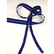 Karan Tuhafiye Demir Diş Fermuar 100 cm Saks