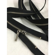 Karan Tuhafiye Demir Diş Fermuar 100 cm Siyah