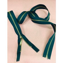 Karan Tuhafiye Demir Diş Fermuar 100 cm  Petrol Mavi