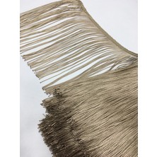 Karan Tuhafiye Püskül Saçak 20 cm Kapiçino  / 1 Metre