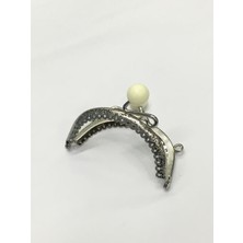 Karan Tuhafiye Çanta ve Cüzdan Klipsi 12 cm Incili Model