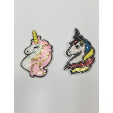Karan Tuhafiye Unicorn Yapıştırmalı Arma