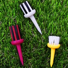 Tasteful Golf Fırçası Tee Tutarlı Yükseklik Için Plastik Dayanıklı Golf Tee Golf Aksesuar 3 Renkler Set(Yurt Dışından)