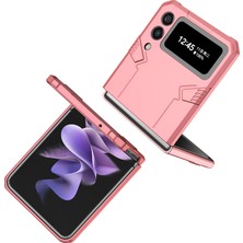 Eabhulie Samsung Galaxy Z Flip 3 5g Telefon Kılıfı - Pembe (Yurt Dışından)