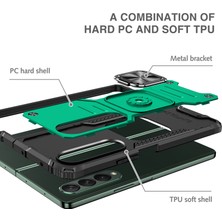 Eabhulie Samsung Galaxy Z Fold 4 5g Telefon Kılıfı - Koyu Yeşil (Yurt Dışından)