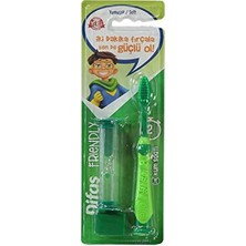 Difaş Çocuk Diş Fırçası Frıendly Kum Saatli Yumuşak/soft Yeşil