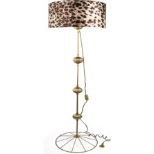 Begüsa Palermo Eskitme Tasarım No:08 Metal Gövdeli Dekoratif Salon Lambader