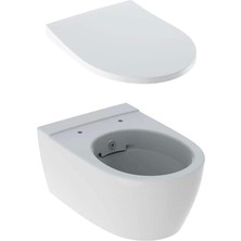 Geberit Icon Asma Klozet T53 Rimfree Icon Klozet Kapağı Yavaş Kapanır