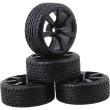 Dynwave 4x Rc Araç Kauçuk Lastikleri 1/10 Ölçekli Rc Yarış Araç Parçaları Için Dayanıklı Aşınma (Yurt Dışından)