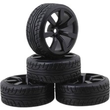 Dynwave 4x Rc Araç Kauçuk Lastikleri 1/10 Ölçekli Rc Yarış Araç Parçaları Için Dayanıklı Aşınma (Yurt Dışından)