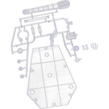 Dynwave Universal Action Ekran 1/144 Figür Oyuncak Clear (Yurt Dışından)