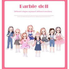 Prodigy Toy Barbie Yakışıklı Bebek Oyuncak- Siyah ve Beyaz