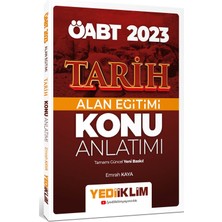 Yediiklim Yayınları ÖABT 2023 Tarih Alan Eğitimi Konu Anlatımı