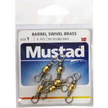 Mustad Brass Barrel 77210 B Fırdöndü