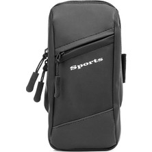 Çift Zipper Çalışan Spor Armband Telefonu Çantası Su Temiz