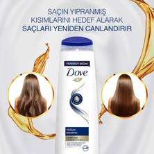 Dove Saç Bakım Şampuanı Yoğun Onarıcı Yıpranmış Saçlar Için 400 ml