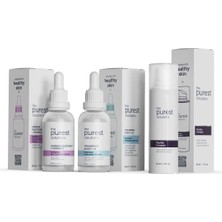 The Purest Solutions Yoğun Nem Destekli Anti Aging Etkili ve Göz Çevresi Aydınlatma Etkili Bakım Seti
