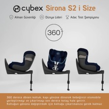 Cybex ADAC'lı Sirona S2 I-Size Çift Yönlü Isofixli Bebek Çocuk Oto Koltuğu 0-18 Kg