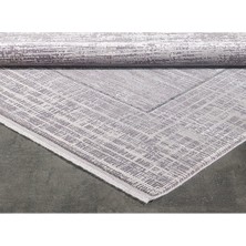 Gümüşsuyu  Ipekzade 100 11379 Yüksek Kalite Modern Gri Salon Halısı Polllini Halı