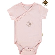 Civil Baby Bebek Organik Çıtçıtlı Badi 0-3 Ay Pembe