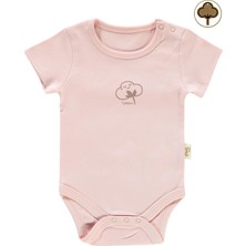 Civil Baby Bebek Organik Çıtçıtlı Badi 0-18 Ay Pembe