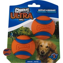 Chuckit Ultra Ball 2'li Köpek Oyun Topu (Orta Boy)