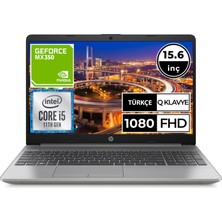 HP 250 G8 5N2Y4ES i5-1135G7 8GB 512SSD MX350 15.6" FullHD FreeDOS Taşınabilir Bilgisayar