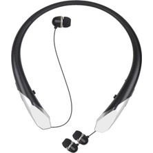 Gazechimp Bluetooth 5.0 Geri Çekilebilir Stereo Kulaklık - Siyah (Yurt Dışından)