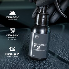 Nasiol Metalcoat F2 Araç Sprey Nano Seramik Kaplama ve Boya Koruma-1 Yıl Dayanım-50ml-Su,Leke İtici