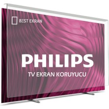 Best Ekran Philips 58" inç 147 Ekran Android 4K-8K OLED Ultra HD Smart Ambilight LED TV Televizyon Tv Ekran Koruyucu