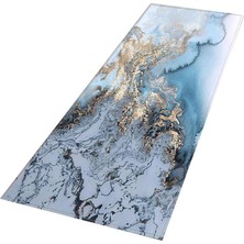 Kauçuk Destekli Alan Halı Kapı Zemin Mat Halı Banyo Mutfak Zemin Mat C_40X120CM