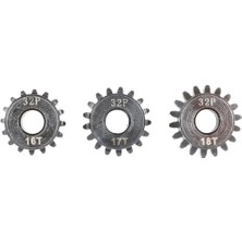 Flower World 3x 18 Rc Araba 32DP 5mm 16T-18T Fırçasız Motor Dişli Pinyonu (Yurt Dışından)