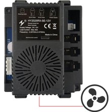 Flower World Uzaktan Kontrolör HY2025RX-SE-12V Çocuklar Için Aksesuar Elektrikli Binicilik Araba Alıcısı (Yurt Dışından)