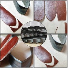 SRTfootcare Kemer Ucu Kesme Bıçağı 3 Lü Set Deri El Aleti