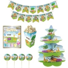 Çıtı Pıtı Store Safari Doğum Günü Seti