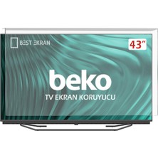 Best Ekran Beko B43K690 Tv Ekran Koruyucu - Beko B43K 690 43" Inç Ekran Koruyucu