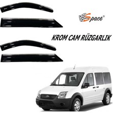 Drs Tuning Krom Cam Rüzgarlığı 1.2mm Ford Connect 2008-2014 2'li / CARU463