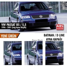 Drs Tuning Volkswagen Passat B5 / 5,5 (1996-2001) Batman Yarasa Ayna Kapağı (Parlak Siyah)