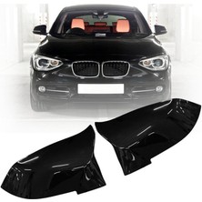 Drs Tuning Bmw 1 Serisi F20 2012 – 2015 Batman Ayna Kapağı (Parlak Siyah)