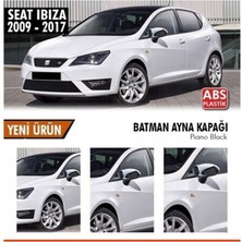 Drs Tuning Seat Ibiza Mk4 (2009-2017) Batman Yarasa Ayna Kapağı (Piano Black)