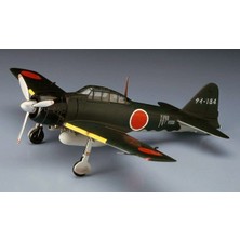 Hasegawa D26 01456 1/72 Mitsubishi A6M3 Zero Fighter Type 22/32 Savaş Uçağı Demonte Plastik Maketi